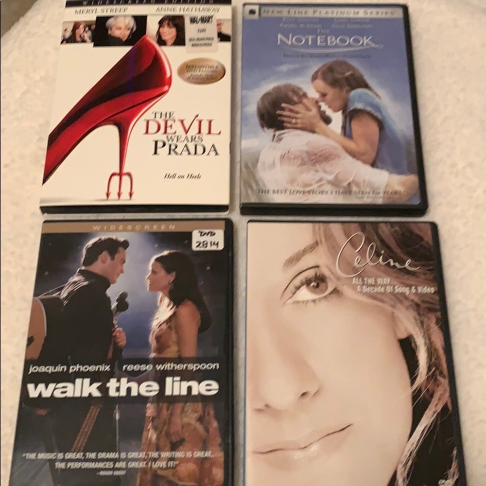 4 DVD’s 📀